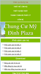 Mobile Screenshot of mydinh-plaza.com