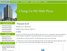 Tablet Screenshot of mydinh-plaza.com